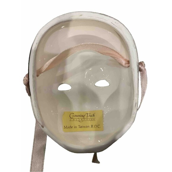 Vintage Crowning Touch Collection Ceramic Japanese Theatre Mask 3.5” - Picture 5 of 7